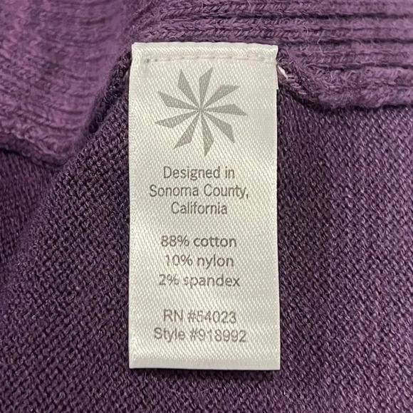 Athleta Purple Space Dye Zuninspr Cowl Neck Dress Size XS - Picture 7 of 8